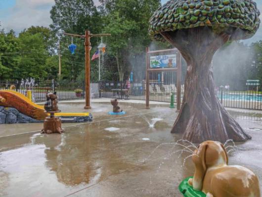 Kymer's Camping Resort Splash Pad