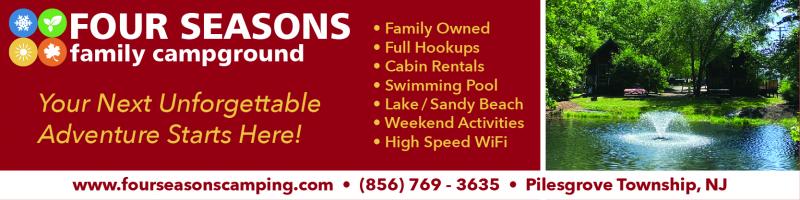 Four Seasons Family Campground banner advertisement