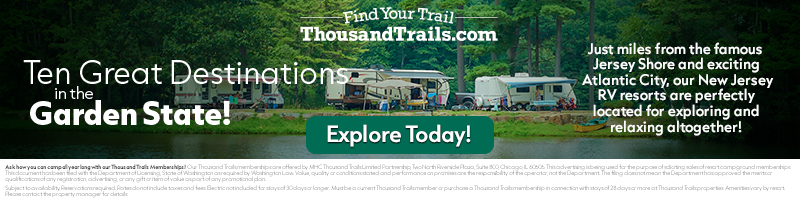 Thousand Trails Banner Ad 2026